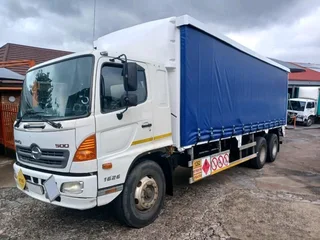 2016 HINO 500 SERIES 1626 16TON TAUTLINER TRUCK