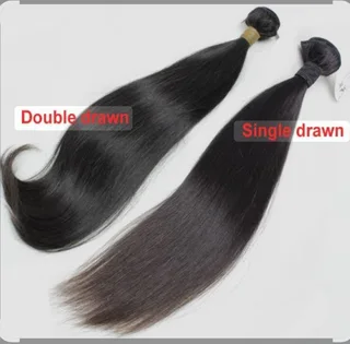 100% Peruvian Human Hair Single Drawn