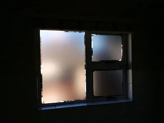 Sandblast vinyl to glass &amp; doors