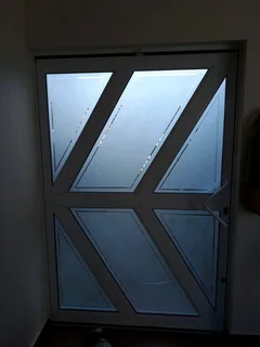 Sandblast vinyl to glass &amp; doors