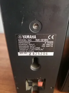 3 Yamaha speakers nx-s120 (small)
