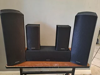 5 Onkyo speakers