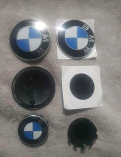  New BMW Original Badges &amp; Centre Caps – R300 Each 