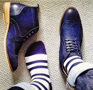 Size 41 Genuine Leather Bankrupt Millionare Brogue Boots