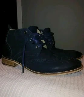Size 41 Genuine Leather Bankrupt Millionare Brogue Boots