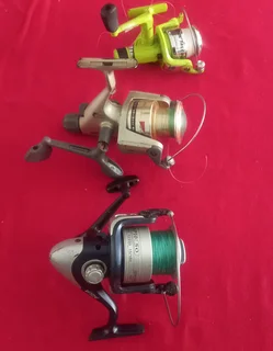 All 3 used fishing reels for total R250 cash. Black Friday special offer.