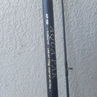 King Fisher Poseidon Aqua Pak 10' two piece fishing rod