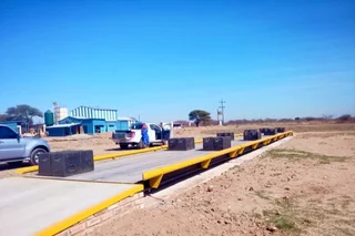 Steel weighbridge