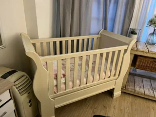 Wooden cot