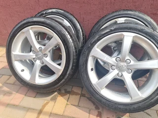 AUDI A3 17IN MAGS AND TYRE&#39;S