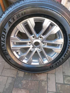 Mitsubishi Pajero B/new 18in Single Mag And Tyre