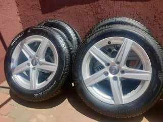 AUDI A3 OEM 16IN MAGS AND TYRE&#39;S