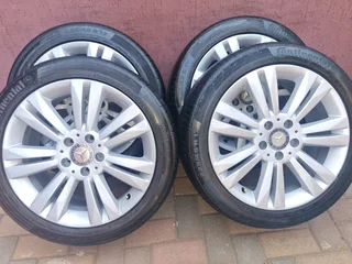 Mercedes A/b Class 17inch Mags And Tyre's