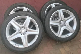 Mercedes Ml 63 Amg 20inch Mags And Tyre's