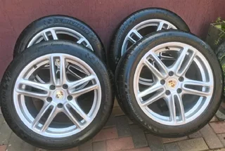 Porsche Panamera Oem 19inch Mags And Tyre's
