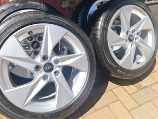 AUDI A3 OEM 17INCH MAGS AND TYRE'S