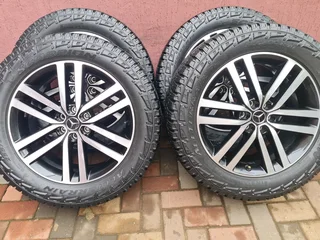 Mercedes X Class 350d Suv Oem 19inch Mags And Tyre's