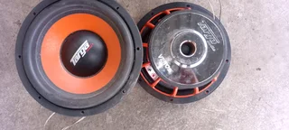 2 x 12 inch Targa competition subs