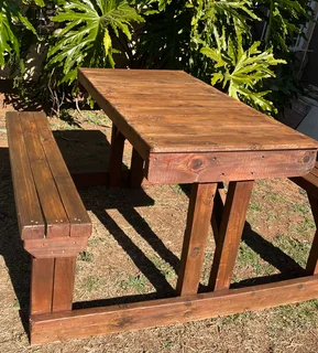 Wooden benc