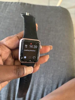 Apple Watch Series 1 38 MM . Just glass is cracked but watch works perf