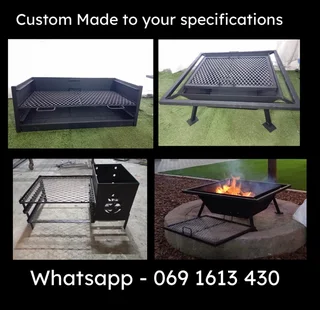 Custom smokers, braais, and inserts