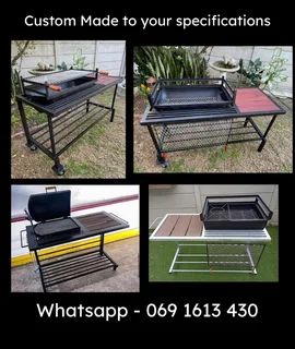 Custom smokers, braais, and inserts