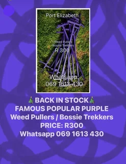 BOSSIE TREKKER - PORT ELIZABETH - WEED PULLERS
