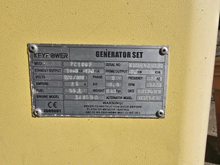 KEYPOWER PC16GF GENERATOR*17.6KVA (3PHASE)