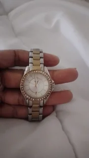second hand Fossil US Patent Bracelet watch for women