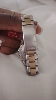 second hand Fossil US Patent Bracelet watch for women