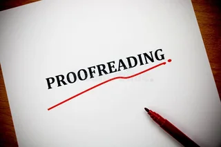 Proofreading services
