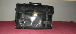 Genuine leather office bag