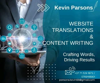 Website translation & content writing