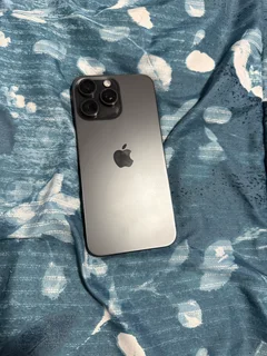 iPhone 15 Pro Max 256GB Black Titanium Used.