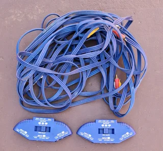 3way rca boxes with cables for sale