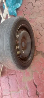 URGENT SALE - 16 inch steel rim and tyre