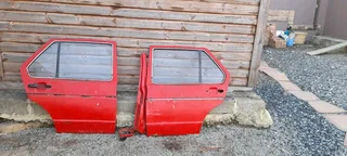 URGENT SALE - Vw golf 1 rear doors with chrome trims