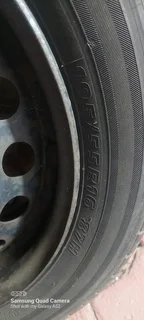 URGENT SALE - 16 inch steel rim and tyre