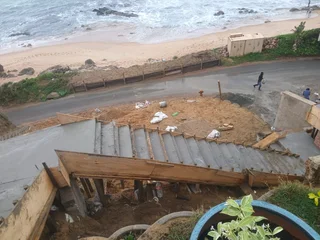 Retaining walls, driveways, boundary walls and concrete staircases