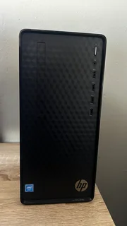 Samsung 32” curved monitorHP desktop Microsoft keyboard Microsoft mouse