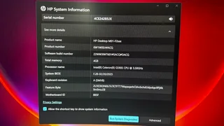 Samsung 32” curved monitorHP desktop Microsoft keyboard Microsoft mouse