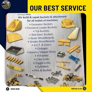 Earthmoving and Mining Equipment Buckets, Tlb, Skidsteer, Excavator