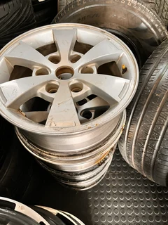 Mitsubishi genuine aluminium 16” set