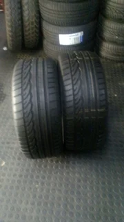 245/35/R19 X 2 Dunlop runflats tyres
