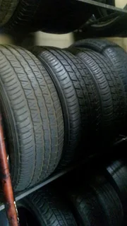265/55/R20 x 4 dunlop A/T used tyres