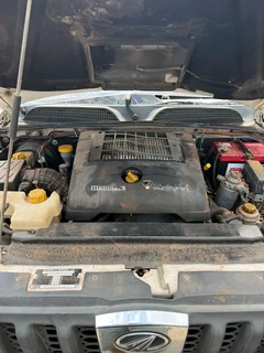 Stripping Mahindra Scorpio Mhawk For Spares