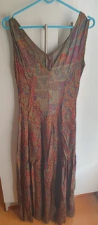 Various women’s dresses, pants and shirts