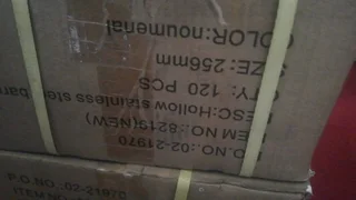 Cupboard handles bought from gelmar a box of 120 R6 each.Screw drivers star 200mm R12 each.