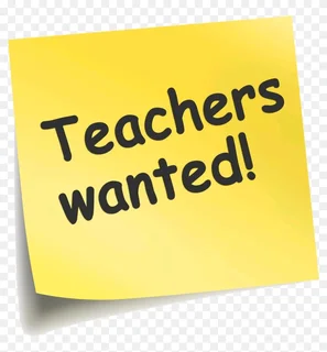 Teachers Wanted