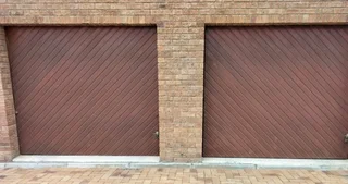 Garage Doors - 2 X 2nd Hand  Meranti Garage Doors For Sale. Whatsapp Jon On 064 988 4442.